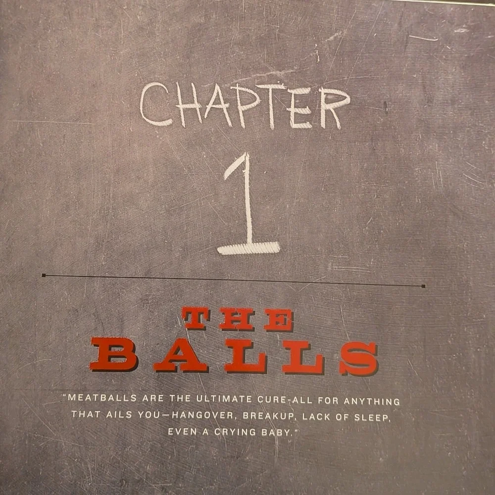 The Meatball Shop Cookbook Daniel Holzman Michael Chernow First Ed Hardcover